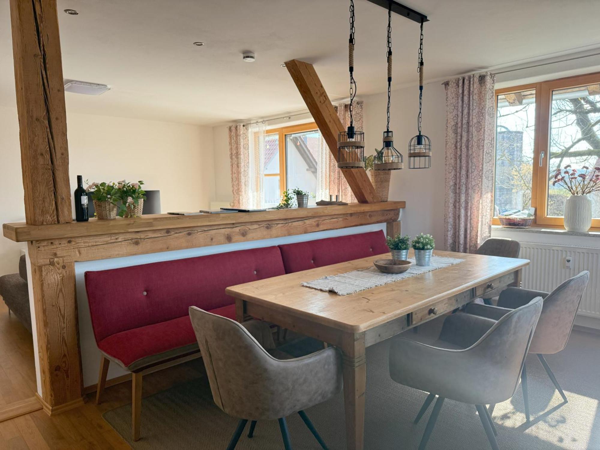 Fe Wo Brunnen - 120 Qm - Ruhige Lage - Viel Natur- Komfortabel - Grosser Balkon Und Garten Μέμμινγκεν Εξωτερικό φωτογραφία